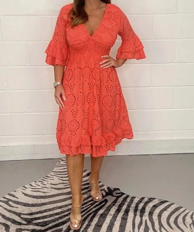 Alba | Casual Lace Dress