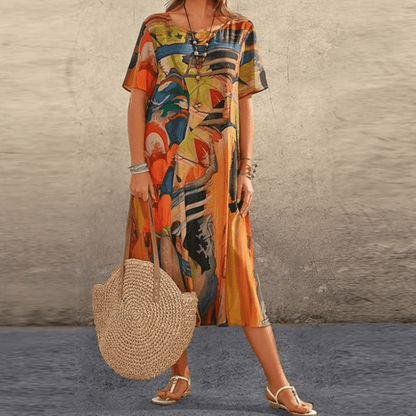 Yassi | Chic Printed Dress