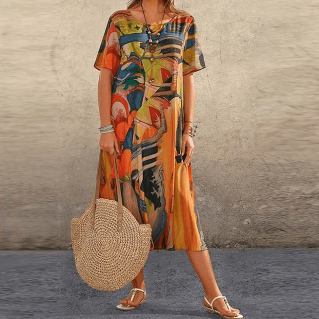Yassi | Chic Printed Dress