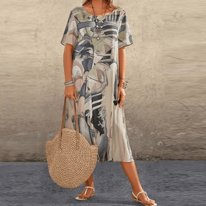 Yassi | Chic Printed Dress