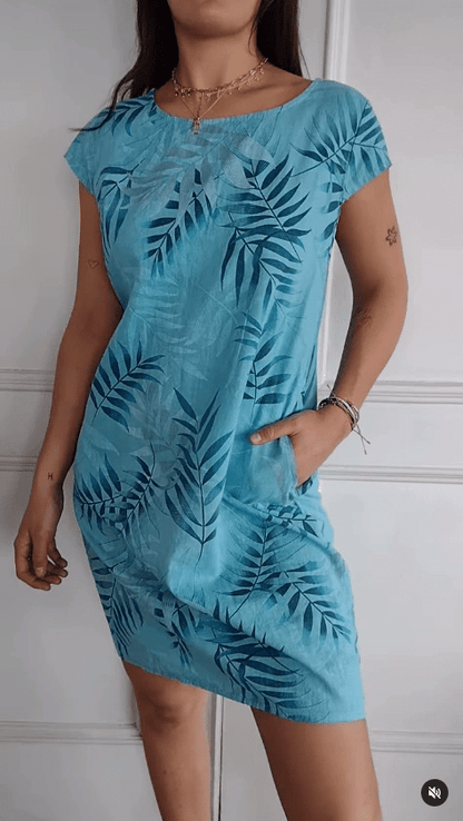 Leila | Floral Pocket Dress
