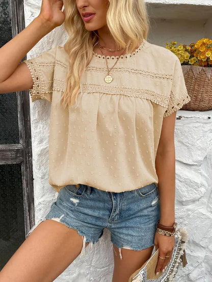 Janeth | Lace Crochet Blouse