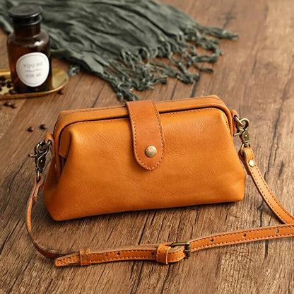 Eclipse Charm™ | Refined Leather Shoulder Bag