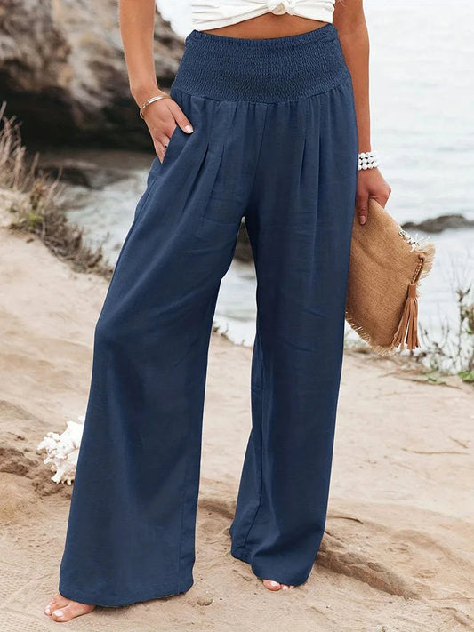 Deborah Linen Trousers
