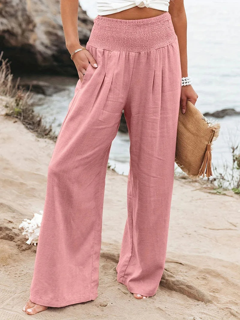 Deborah Linen Trousers