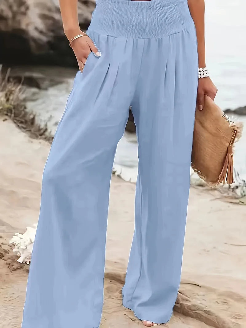 Deborah Linen Trousers