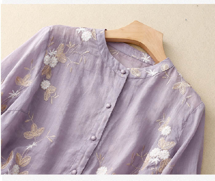 Lottie | Delicate Linen Blouse