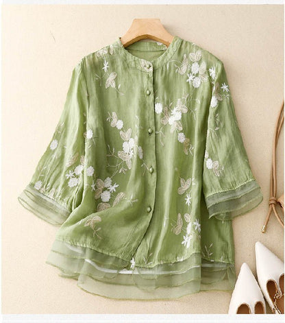 Lottie | Delicate Linen Blouse